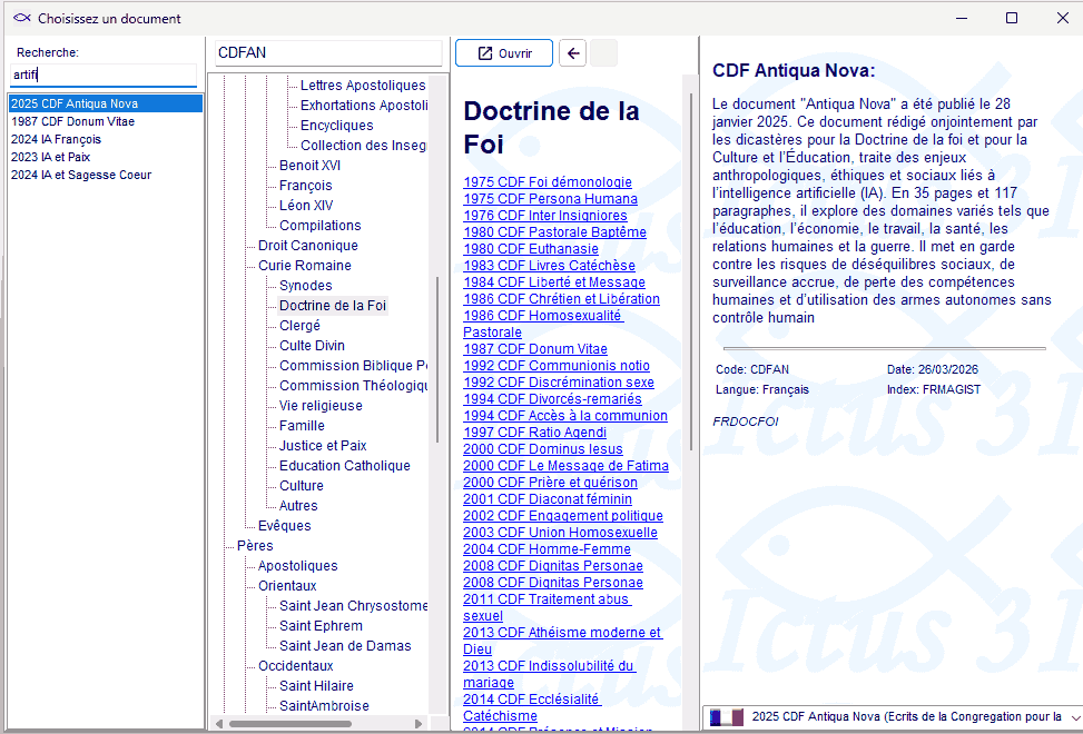 Nouvelle Liste Documents